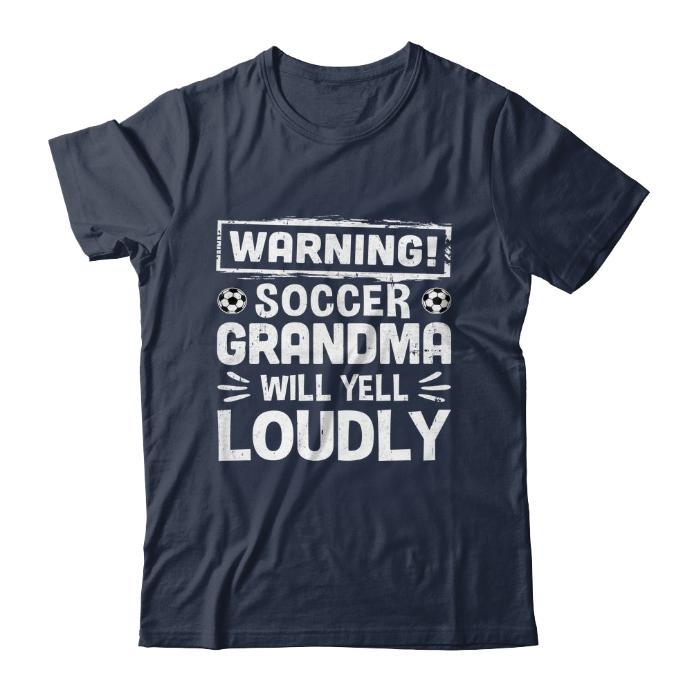 Funny Baseball Grandma Warning Baseball Will Yell Loudly Shirt & Tank Top | siriusteestore