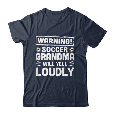 Funny Baseball Grandma Warning Baseball Will Yell Loudly Shirt & Tank Top | siriusteestore