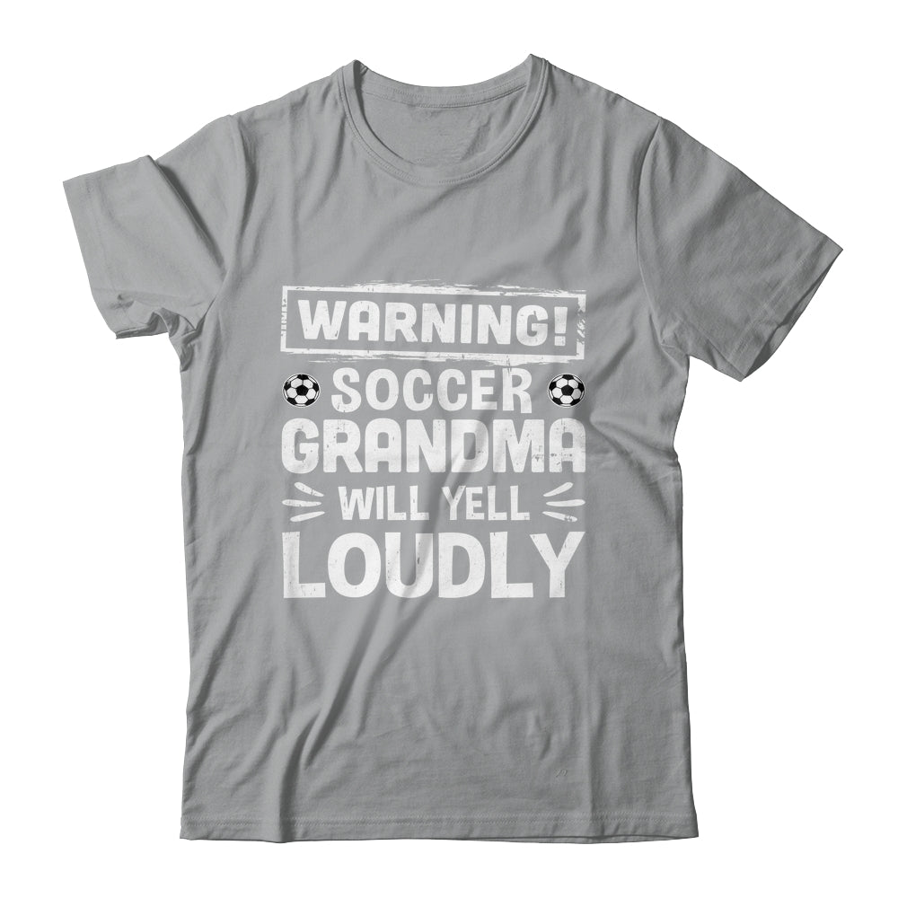 Funny Baseball Grandma Warning Baseball Will Yell Loudly Shirt & Tank Top | siriusteestore