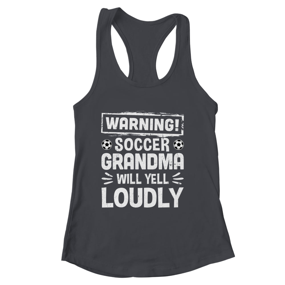 Funny Baseball Grandma Warning Baseball Will Yell Loudly Shirt & Tank Top | siriusteestore