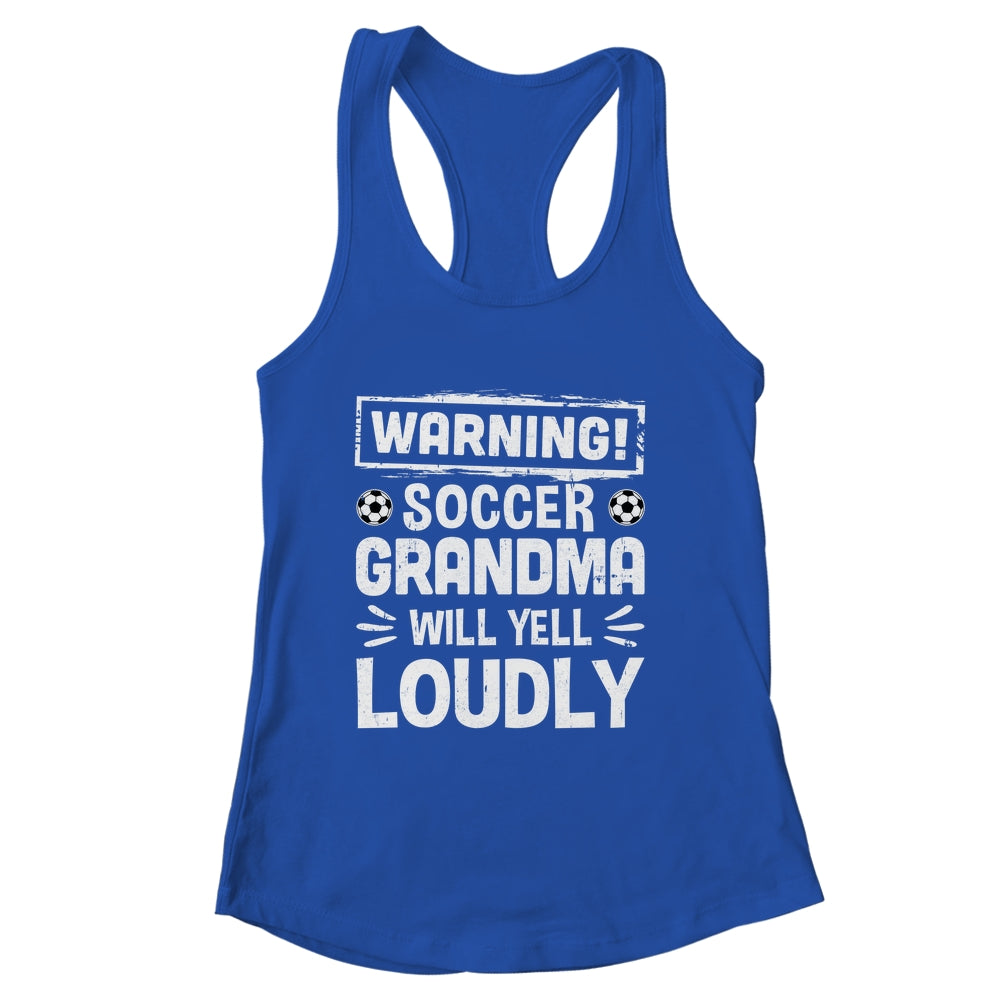 Funny Baseball Grandma Warning Baseball Will Yell Loudly Shirt & Tank Top | siriusteestore