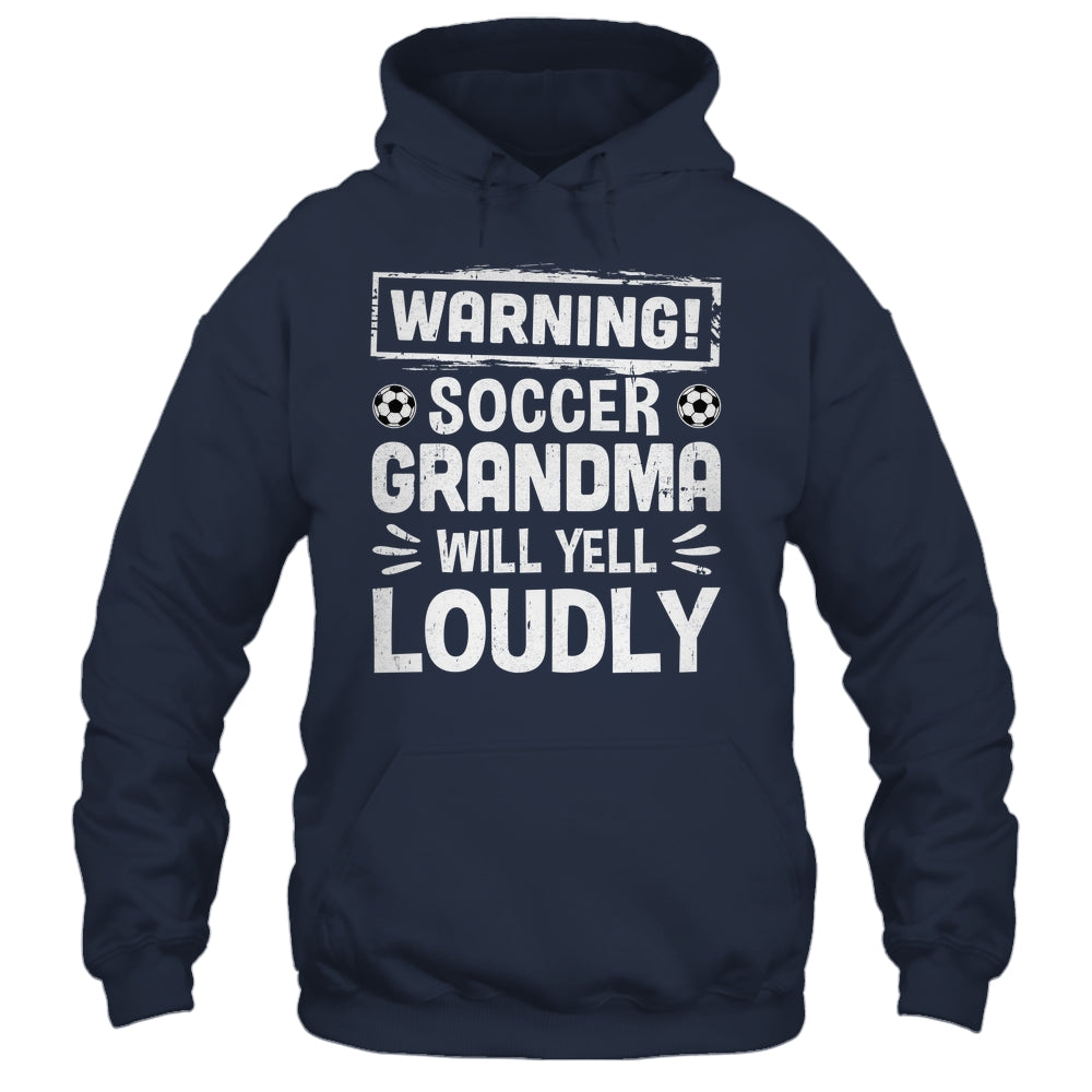 Funny Baseball Grandma Warning Baseball Will Yell Loudly Shirt & Tank Top | siriusteestore