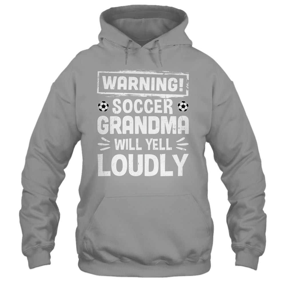 Funny Baseball Grandma Warning Baseball Will Yell Loudly Shirt & Tank Top | siriusteestore
