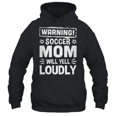 Funny Baseball Mom Warning Baseball Mom Will Yell Loudly Shirt & Tank Top | siriusteestore