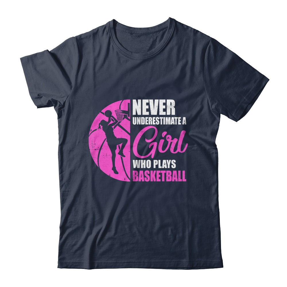 Funny Basketball Art For Girls Youth Teens Basketball Player Shirt & Hoodie | siriusteestore