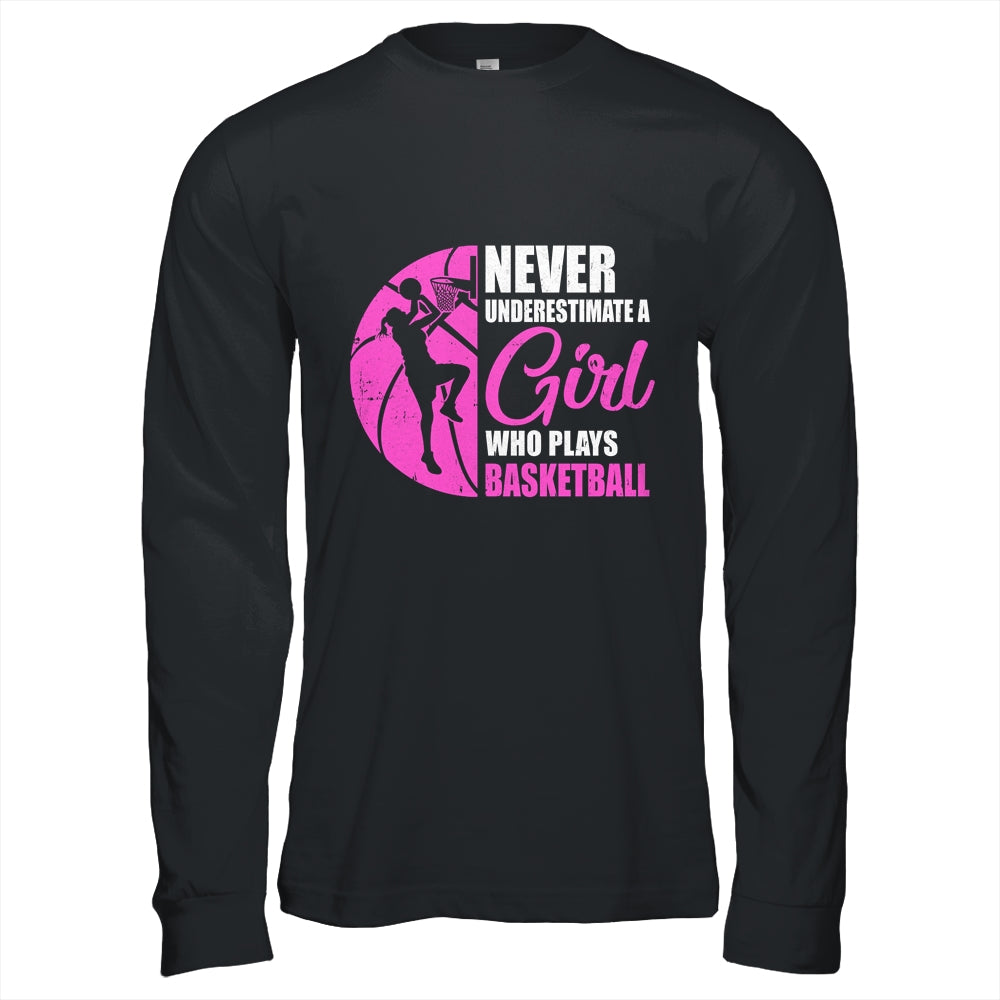 Funny Basketball Art For Girls Youth Teens Basketball Player Shirt & Hoodie | siriusteestore