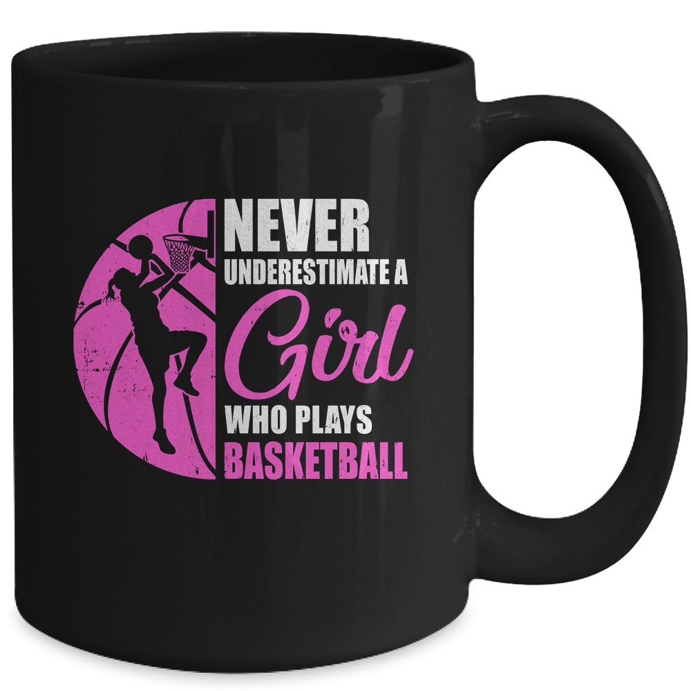 Funny Basketball Art For Girls Youth Teens Basketball Player Mug | siriusteestore