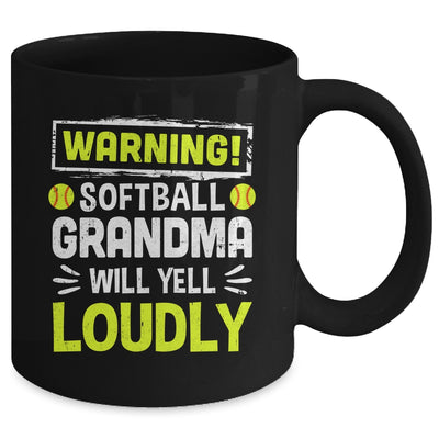 Funny Basketball Grandma Warning Basketball Will Yell Loudly Mug | siriusteestore