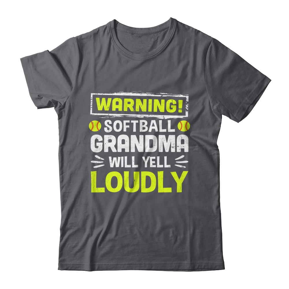 Funny Basketball Grandma Warning Basketball Will Yell Loudly Shirt & Tank Top | siriusteestore