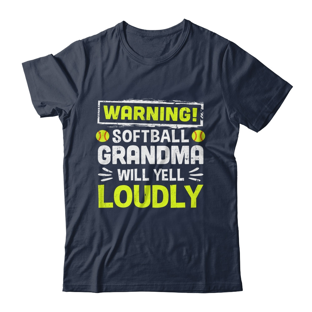 Funny Basketball Grandma Warning Basketball Will Yell Loudly Shirt & Tank Top | siriusteestore