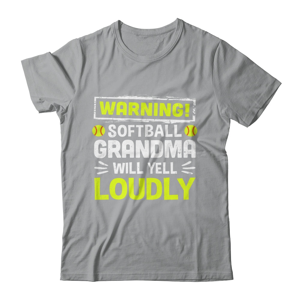 Funny Basketball Grandma Warning Basketball Will Yell Loudly Shirt & Tank Top | siriusteestore