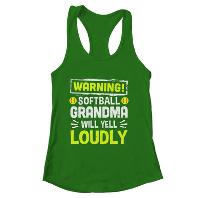 Funny Basketball Grandma Warning Basketball Will Yell Loudly Shirt & Tank Top | siriusteestore