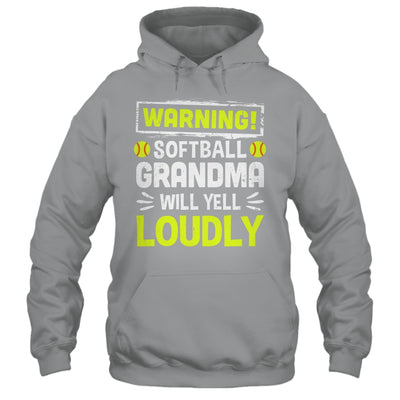 Funny Basketball Grandma Warning Basketball Will Yell Loudly Shirt & Tank Top | siriusteestore