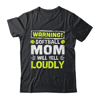 Funny Basketball Mom Warning Basketball Mom Will Yell Loudly Shirt & Tank Top | siriusteestore
