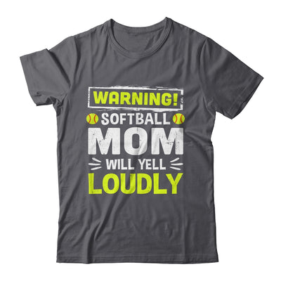 Funny Basketball Mom Warning Basketball Mom Will Yell Loudly Shirt & Tank Top | siriusteestore