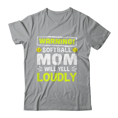 Funny Basketball Mom Warning Basketball Mom Will Yell Loudly Shirt & Tank Top | siriusteestore