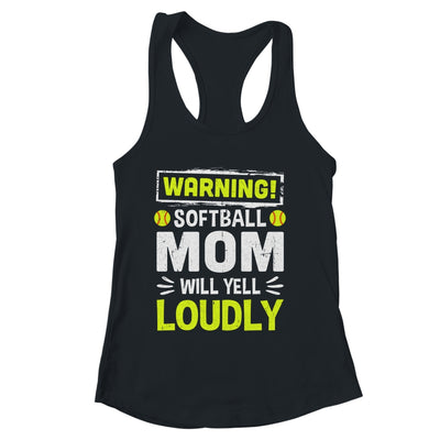 Funny Basketball Mom Warning Basketball Mom Will Yell Loudly Shirt & Tank Top | siriusteestore
