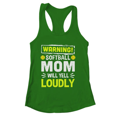 Funny Basketball Mom Warning Basketball Mom Will Yell Loudly Shirt & Tank Top | siriusteestore