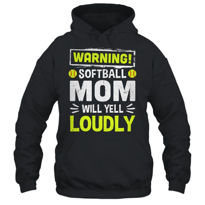 Funny Basketball Mom Warning Basketball Mom Will Yell Loudly Shirt & Tank Top | siriusteestore