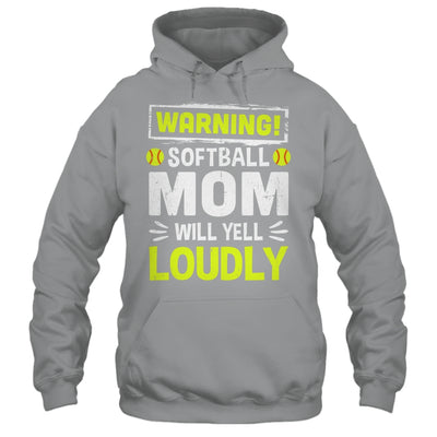Funny Basketball Mom Warning Basketball Mom Will Yell Loudly Shirt & Tank Top | siriusteestore