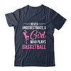 Funny Basketball Player Design for Girls Youth Teens Shirt & Tank Top | siriusteestore