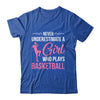 Funny Basketball Player Design for Girls Youth Teens Shirt & Tank Top | siriusteestore