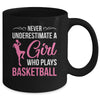 Funny Basketball Player Design for Girls Youth Teens Mug | siriusteestore