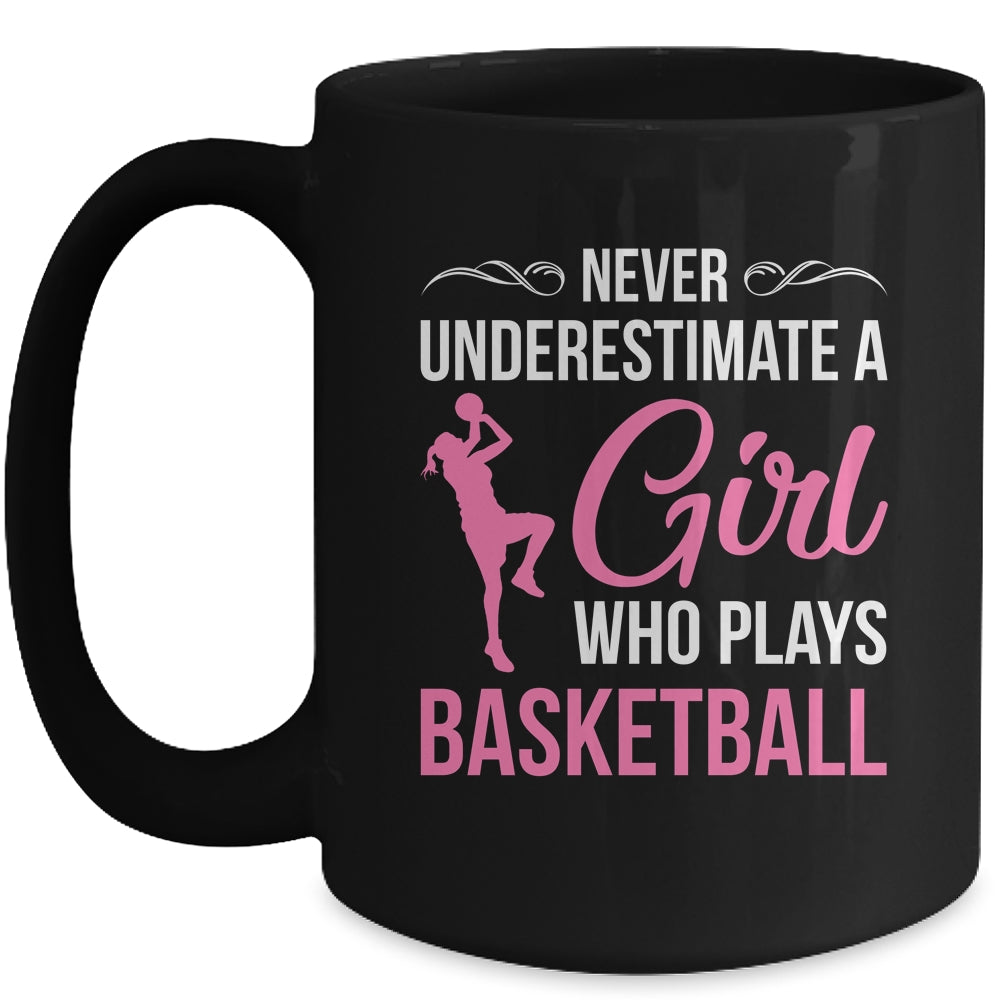Funny Basketball Player Design for Girls Youth Teens Mug | siriusteestore