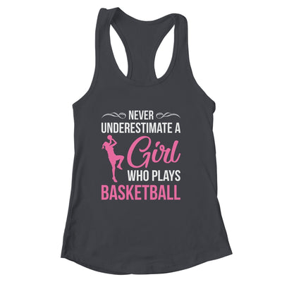 Funny Basketball Player Design for Girls Youth Teens Shirt & Tank Top | siriusteestore