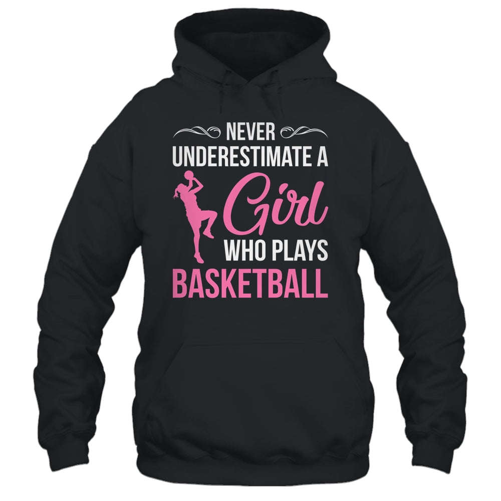 Funny Basketball Player Design for Girls Youth Teens Shirt & Tank Top | siriusteestore