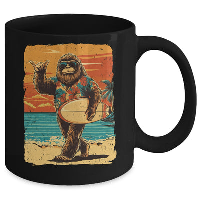 Funny Bigfoot Aloha Hawaiian Surfing Tropical Beach Surfer Mug | siriusteestore