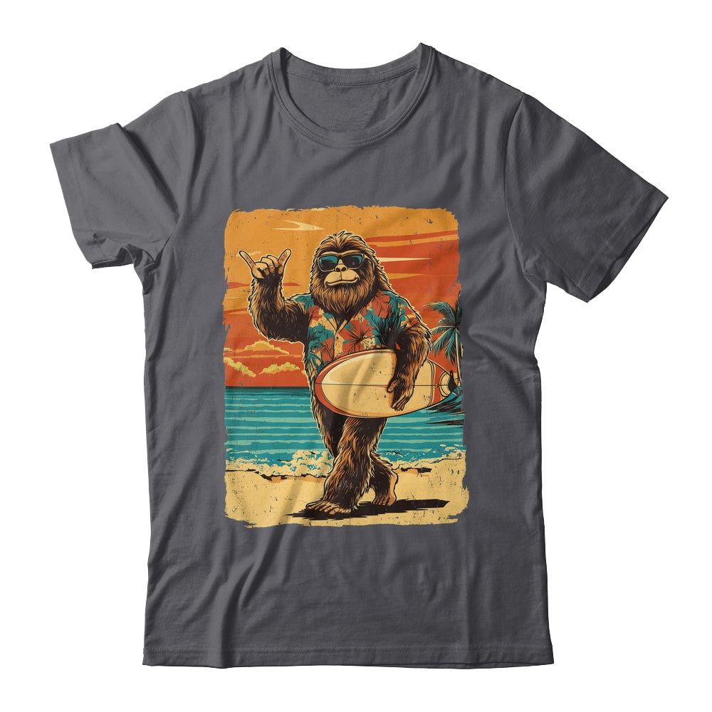 Funny Bigfoot Aloha Hawaiian Surfing Tropical Beach Surfer Shirt & Tank Top | siriusteestore
