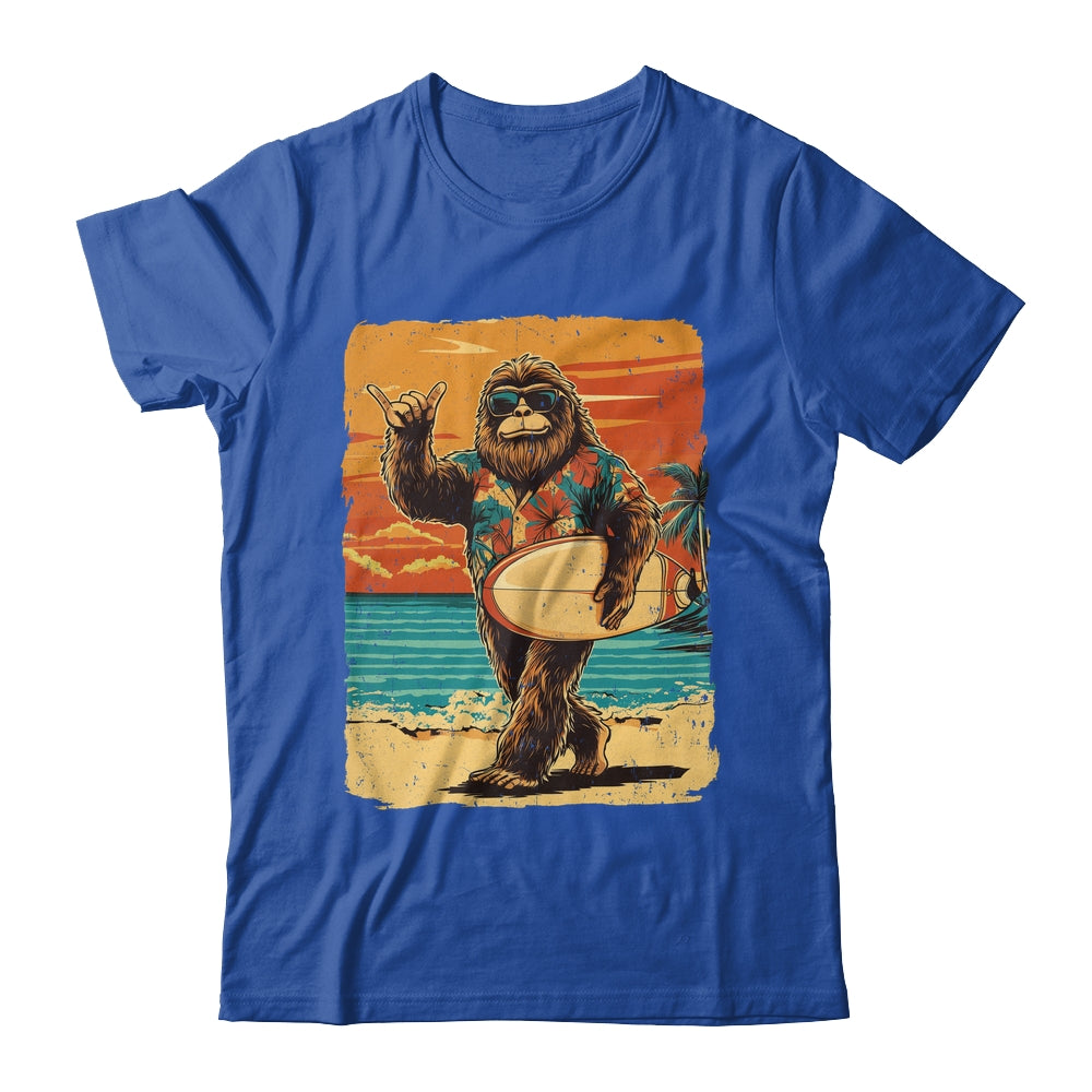 Funny Bigfoot Aloha Hawaiian Surfing Tropical Beach Surfer Shirt & Tank Top | siriusteestore