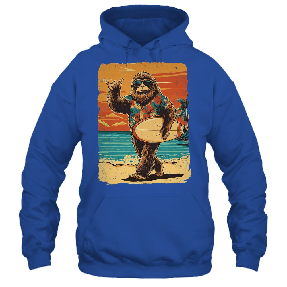 Funny Bigfoot Aloha Hawaiian Surfing Tropical Beach Surfer Shirt & Tank Top | siriusteestore