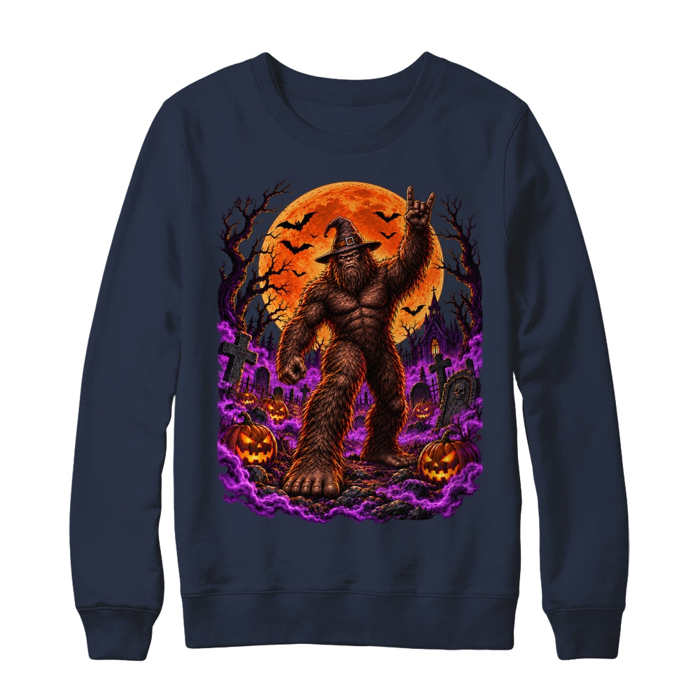 Funny Bigfoot Halloween Sasquatch Spooky Costume Men Boy Shirt & Sweatshirt | siriusteestore