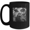 Funny Bigfoot Sasquatch Alien UFO Men Women Graphic Selfie Mug | siriusteestore