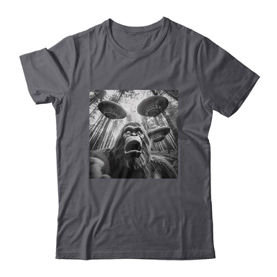 Funny Bigfoot Sasquatch Alien UFO Men Women Graphic Selfie Shirt & Tank Top | siriusteestore