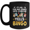 Funny Bingo For Men Women Lucky Bingo Make Me Yell Bingo Mug | siriusteestore