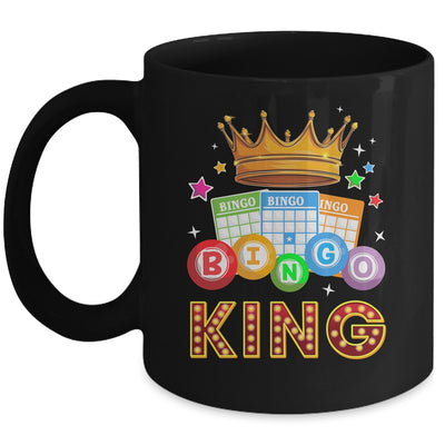 Funny Bingo King For Dad Men Bingo Lovers Casino Players Mug | siriusteestore