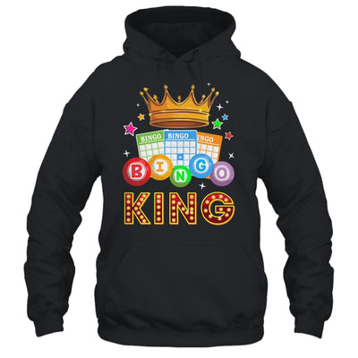 Funny Bingo King For Dad Men Bingo Lovers Casino Players Shirt & Hoodie | siriusteestore