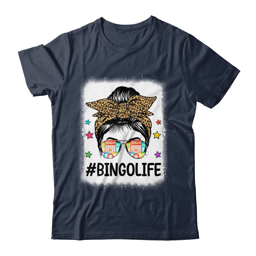 Funny Bingo Life Bingo Messy Buns Gambling Womens Bingo Shirt & Tank Top | siriusteestore