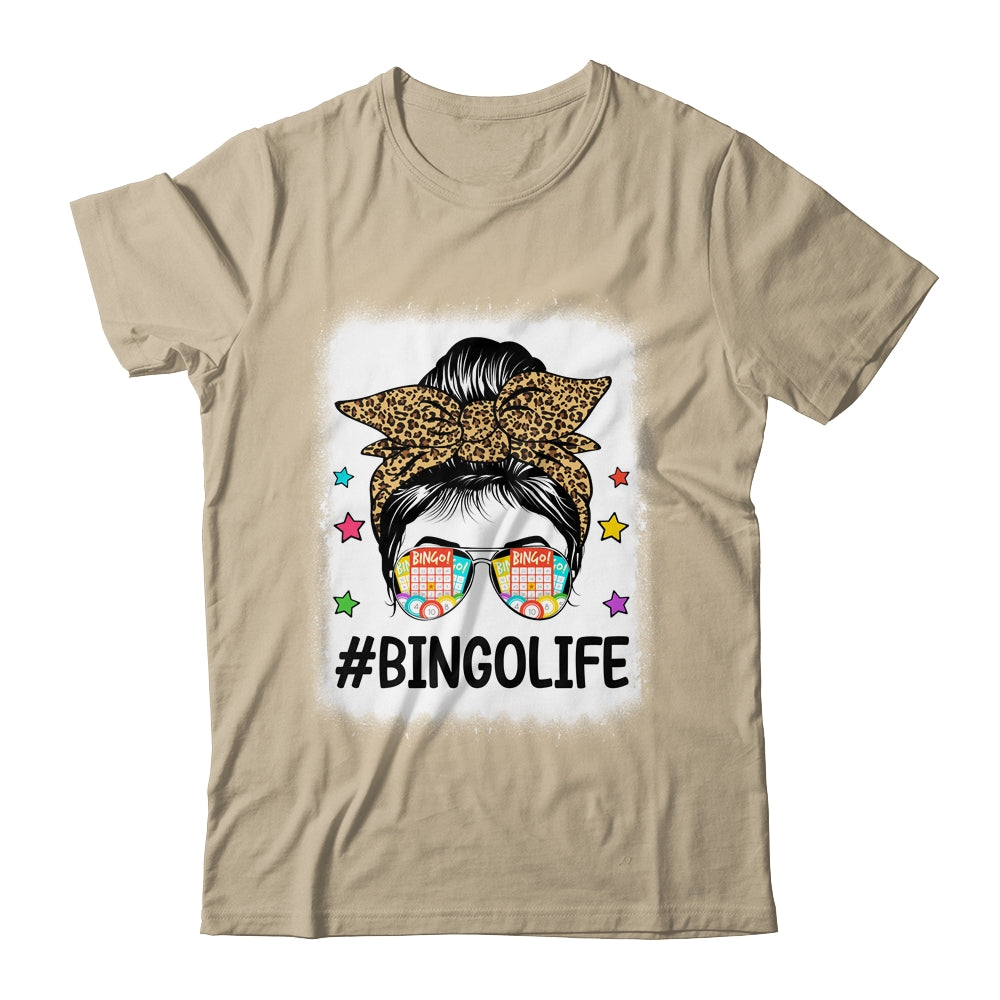 Funny Bingo Life Bingo Messy Buns Gambling Womens Bingo Shirt & Tank Top | siriusteestore