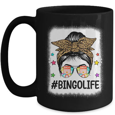 Funny Bingo Life Bingo Messy Buns Gambling Womens Bingo Mug | siriusteestore