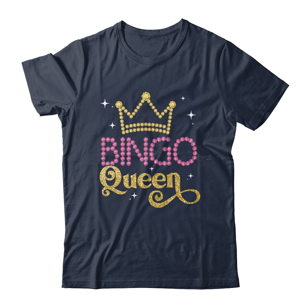 Funny Bingo Queen Casino Player Gambler Gambling Lucky Women Shirt & Tank Top | siriusteestore