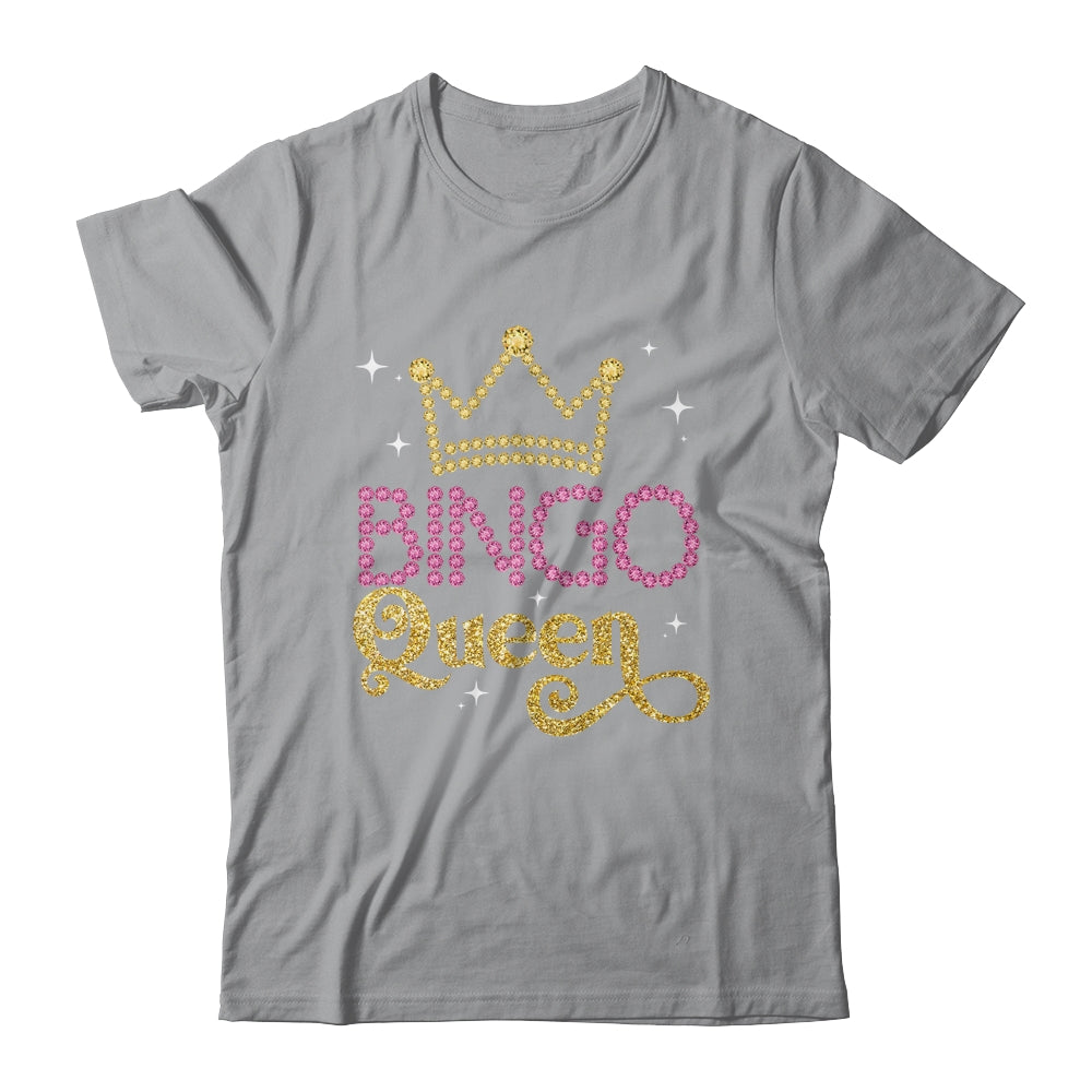 Funny Bingo Queen Casino Player Gambler Gambling Lucky Women Shirt & Tank Top | siriusteestore