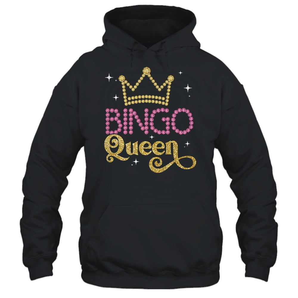 Funny Bingo Queen Casino Player Gambler Gambling Lucky Women Shirt & Tank Top | siriusteestore