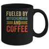 Funny Biology Science Fueled By Mitochondria And Coffee Mug | siriusteestore