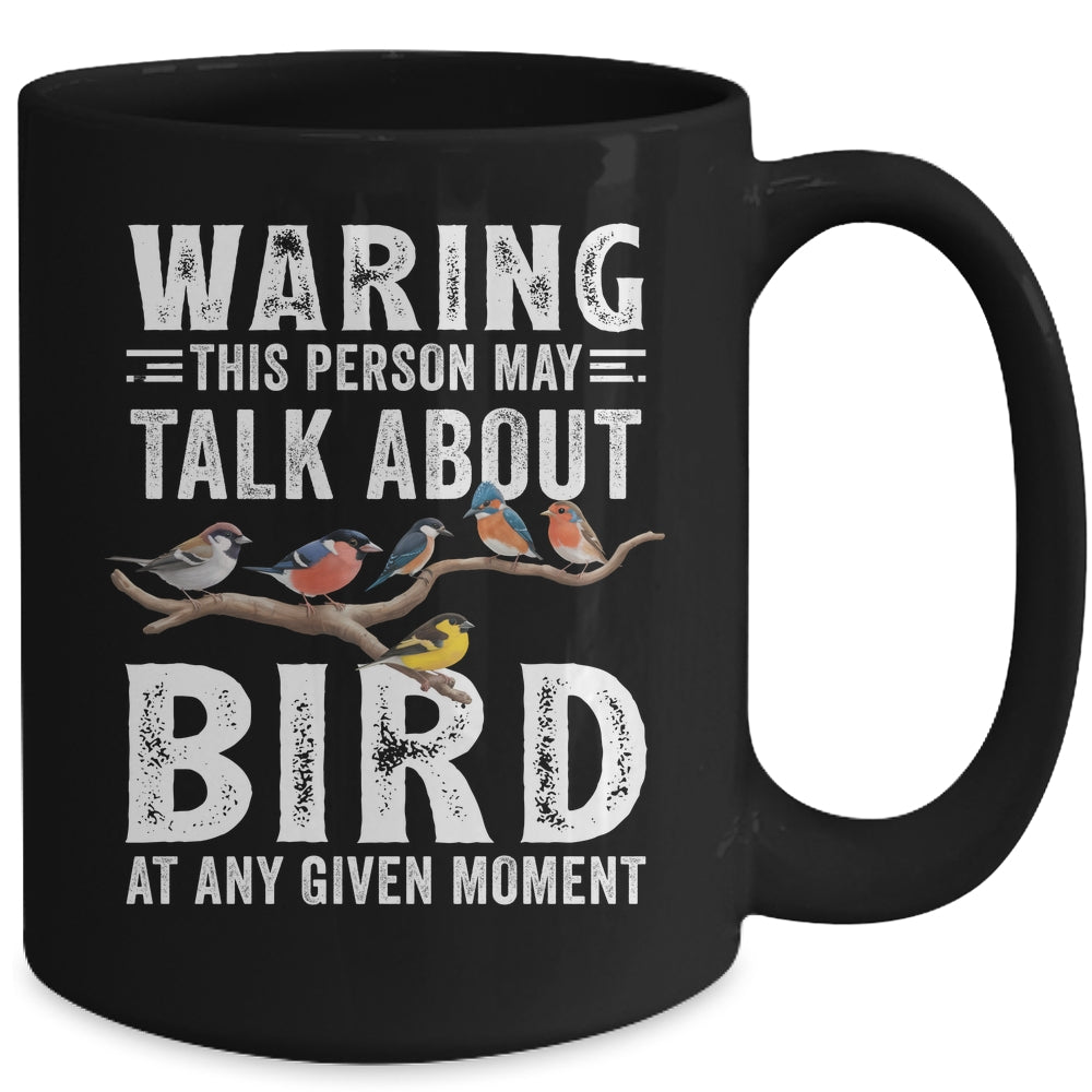 Funny Bird Watching Art For Men Women Bird Watcher Birding Mug | siriusteestore