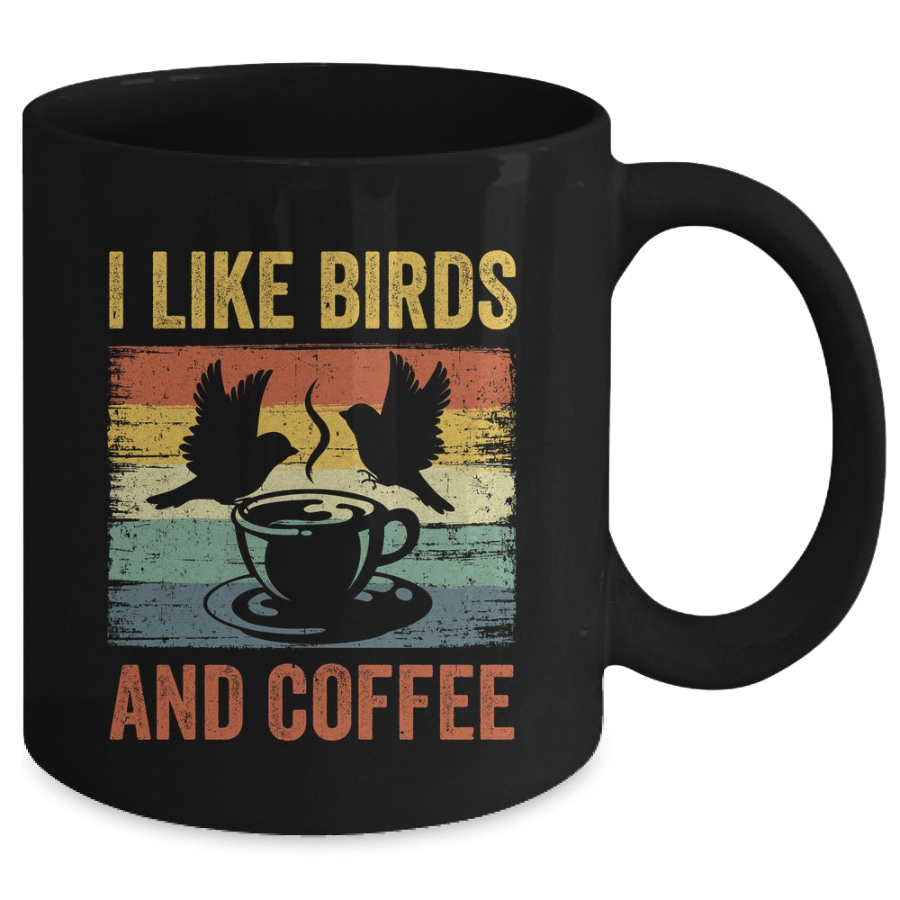 Funny Birds Coffee Design For Men Women Bird Lover Coffee Mug | siriusteestore