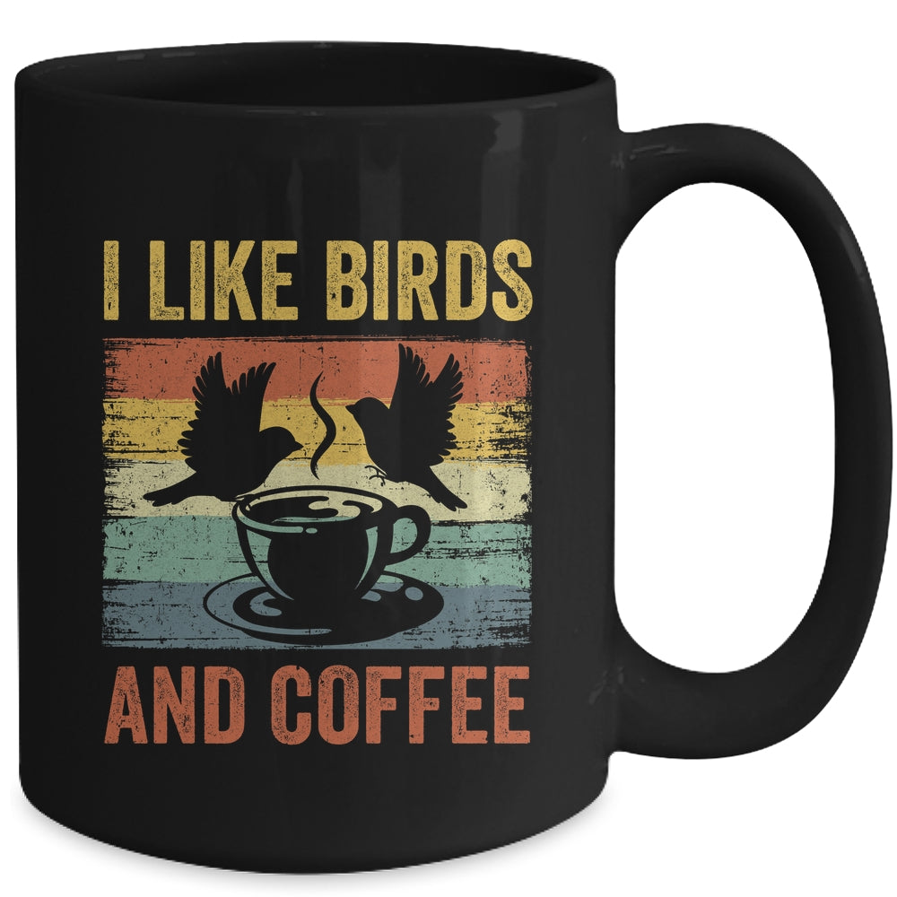 Funny Birds Coffee Design For Men Women Bird Lover Coffee Mug | siriusteestore